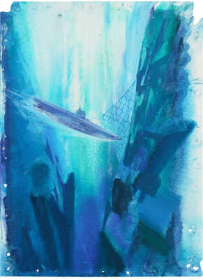 Мочалов Владимир Георгиевич. Иллюстрация к книге А. Митяева «В холодном море» (М.: Малыш, 1986, с. 21)